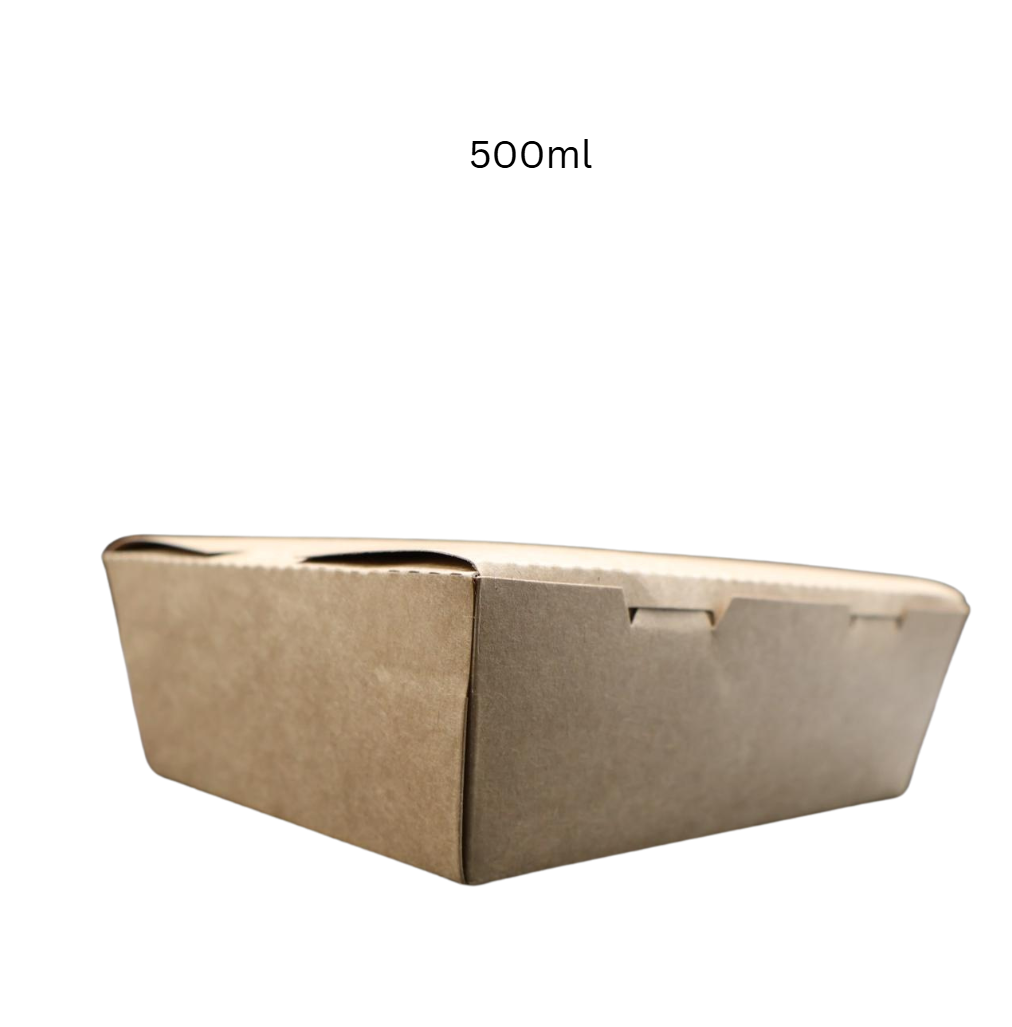 500ml/700ml/1200ml/2100ml kraft Paper takeaway box