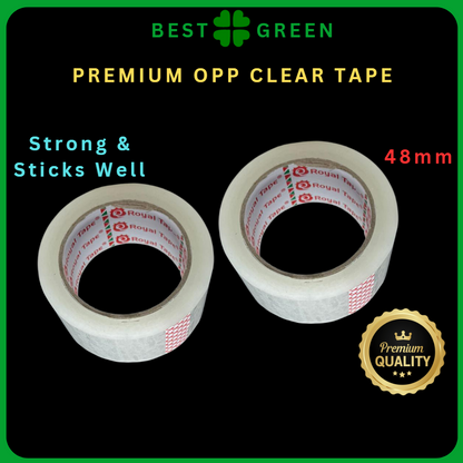 ✅SG READY STOCK | OPP Clear Tape | Royal Brand | Packing Tape|Packaging Tape | Premium Quality Tape