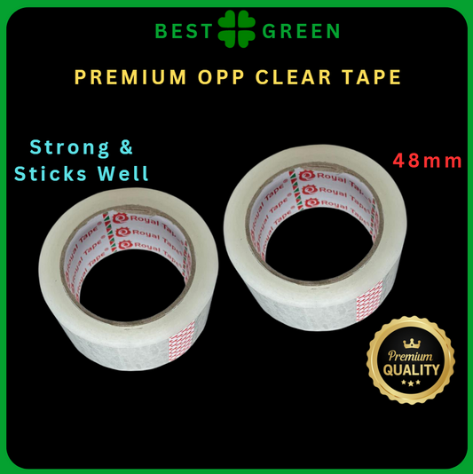 ✅SG READY STOCK | OPP Clear Tape | Royal Brand | Packing Tape|Packaging Tape | Premium Quality Tape