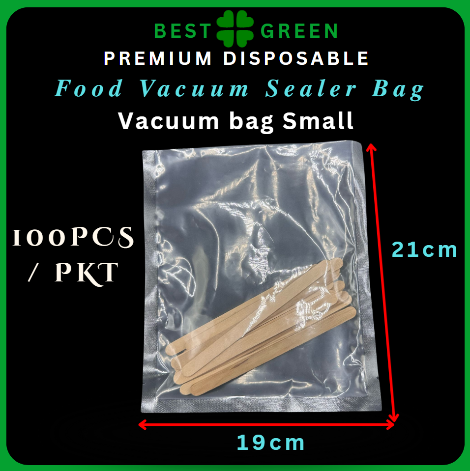 ✅SG READY STOCK Kitchen Food Vacuum Bag | Food Storage Vacuum Bags | Food Vacuum Compression Bag | [100PCS/PKT]