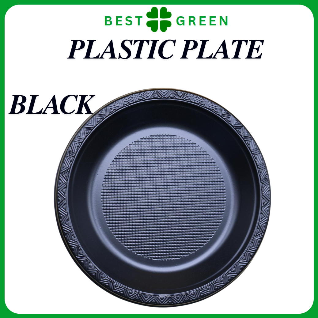 [50pcs/pack] Disposable Plastic Plate (6'' / 7'' / 9'' / 10'')  Multi Color Plastic Plate
