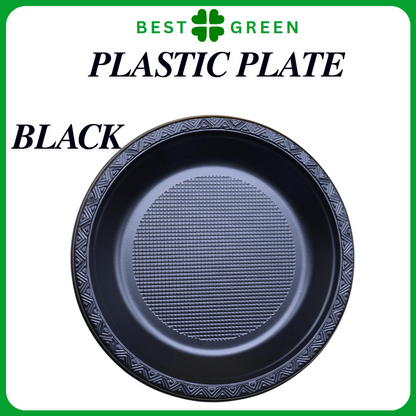 [50pcs/pack] Disposable Plastic Plate (6'' / 7'' / 9'' / 10'')  Multi Color Plastic Plate