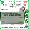 Disposable Clear Vinyl Glove [Extra Large] | Powdered | 1 Ctn