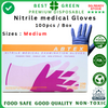 Disposable Purple Nitrile Medical Glove [Medium] | Powder Free | 1 Ctn