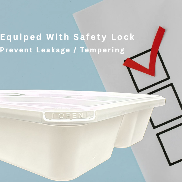 Disposable Oval Plastic Container with Lid [Medium] | 1 Ctn [Bowl & Lid Each]