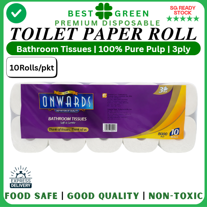 Onwards Toilet Paper Roll | [10 Rolls / pkt]
