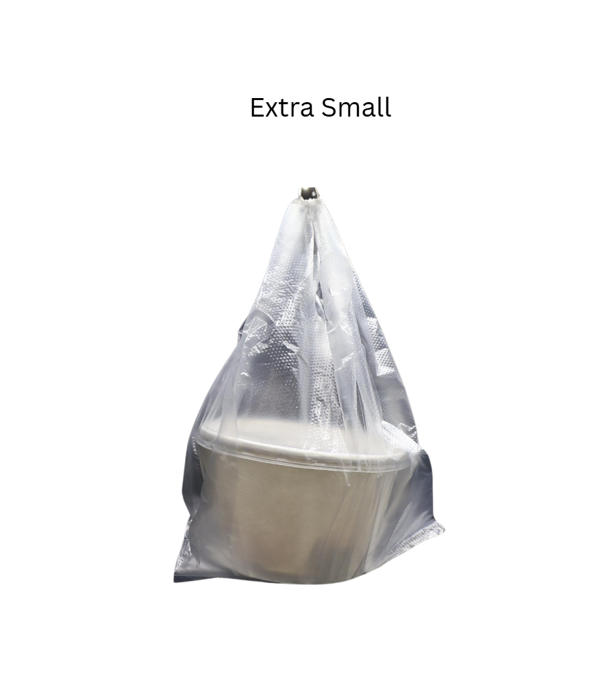 [✅SG READY STOCK] Disposable Carrier Bags / Plastic Bag With Handle