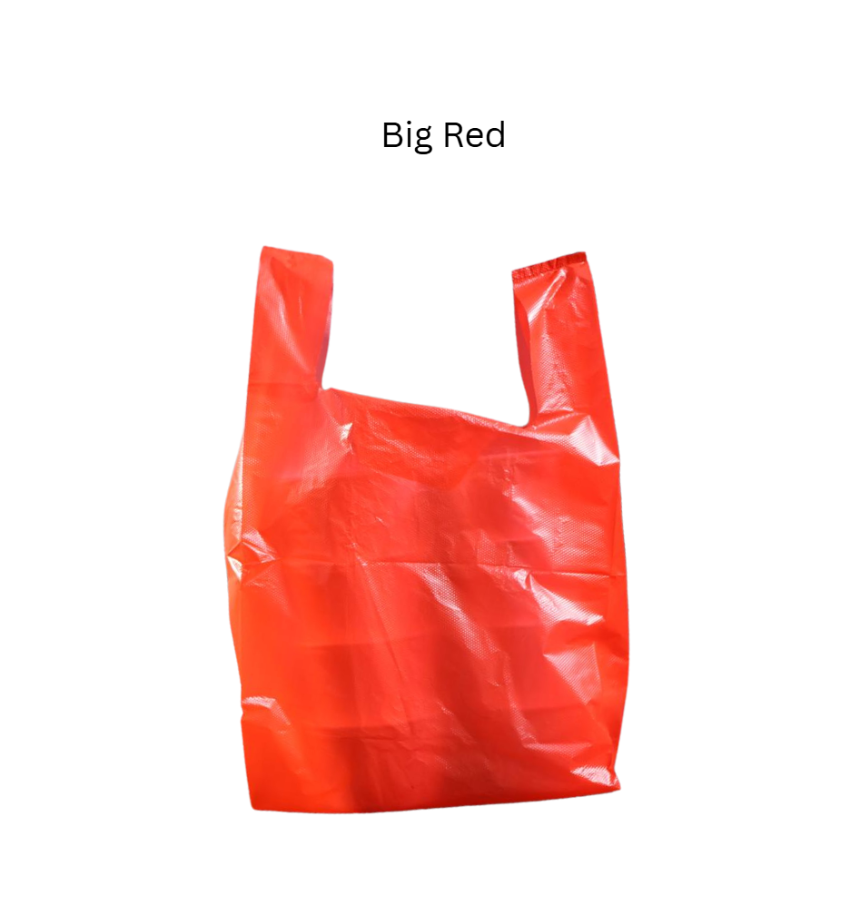 [✅SG READY STOCK] Disposable Carrier Bags / Plastic Bag With Handle