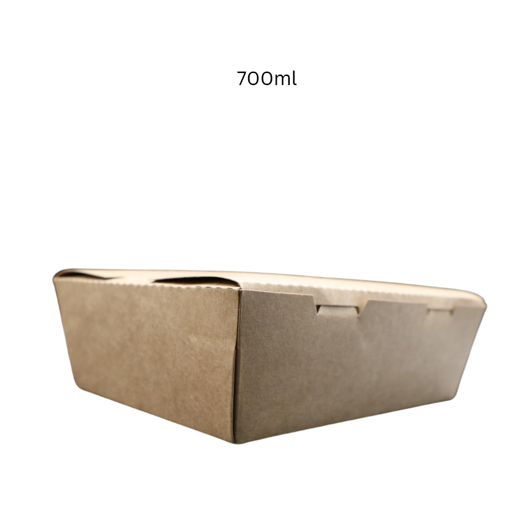500ml/700ml/1200ml/2100ml kraft Paper takeaway box